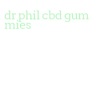 dr phil cbd gummies