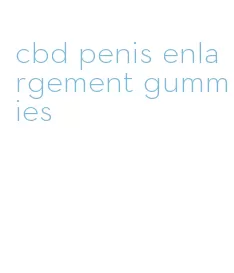 cbd penis enlargement gummies