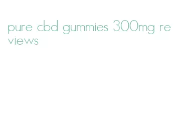 pure cbd gummies 300mg reviews