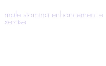 male stamina enhancement exercise