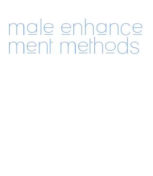 male enhancement methods