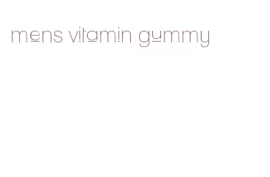 mens vitamin gummy
