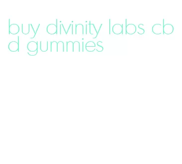 buy divinity labs cbd gummies