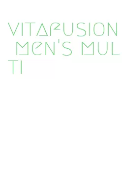 vitafusion men's multi