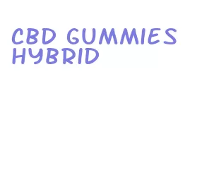 cbd gummies hybrid