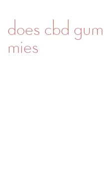 does cbd gummies