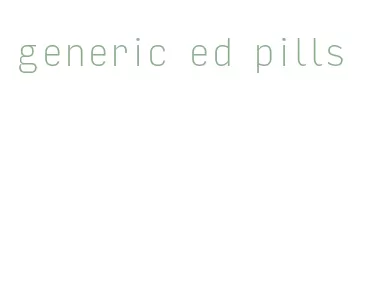 generic ed pills