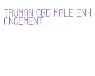 truman cbd male enhancement