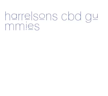 harrelsons cbd gummies