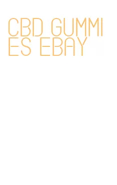 cbd gummies ebay