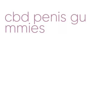 cbd penis gummies