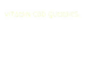 vitamin cbd gummies